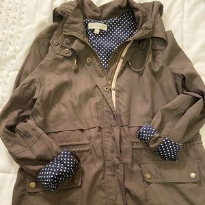 41 HAWTHORN army green long coat